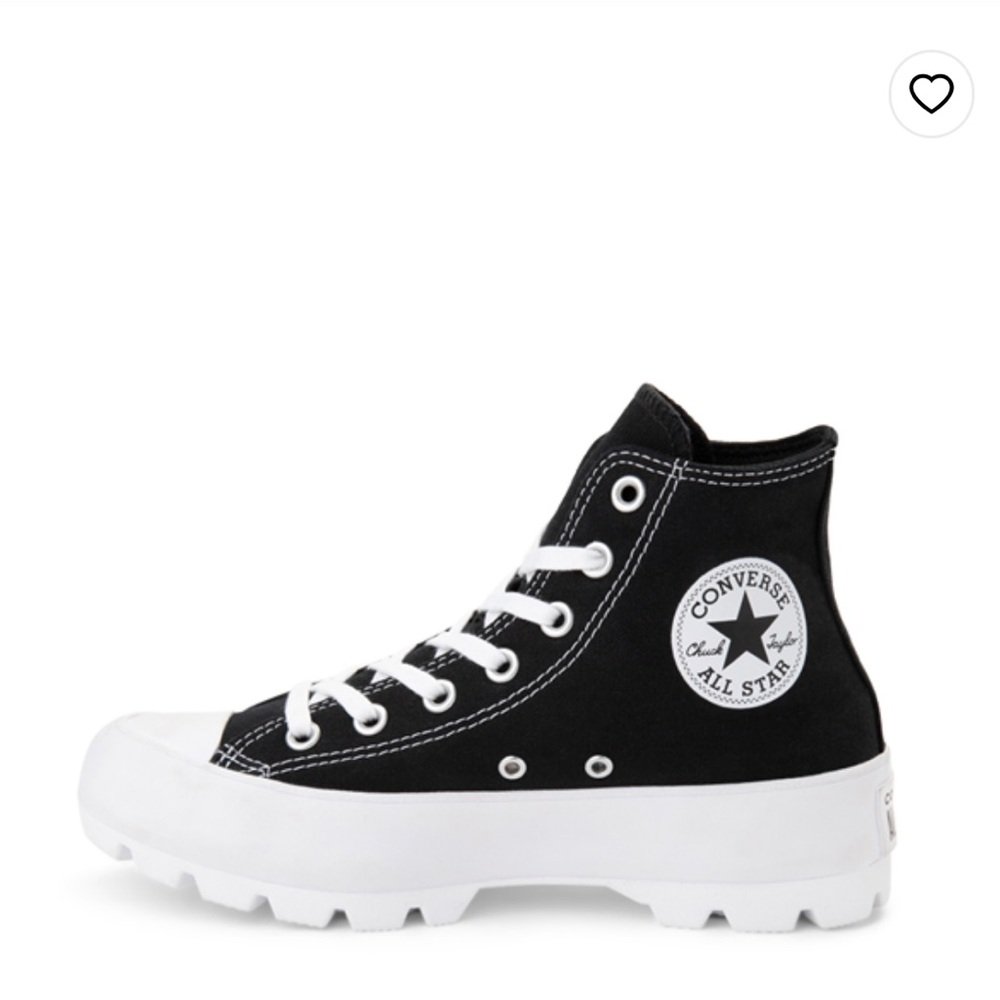 Womens Converse Chuck Taylor All Star Lugged High-Top Sneaker - Black